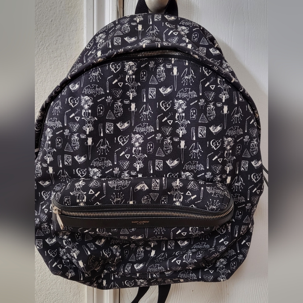 Saint laurent city backpack medium